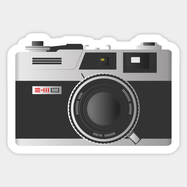 The Poor Man's Leica Sticker by SkySlate